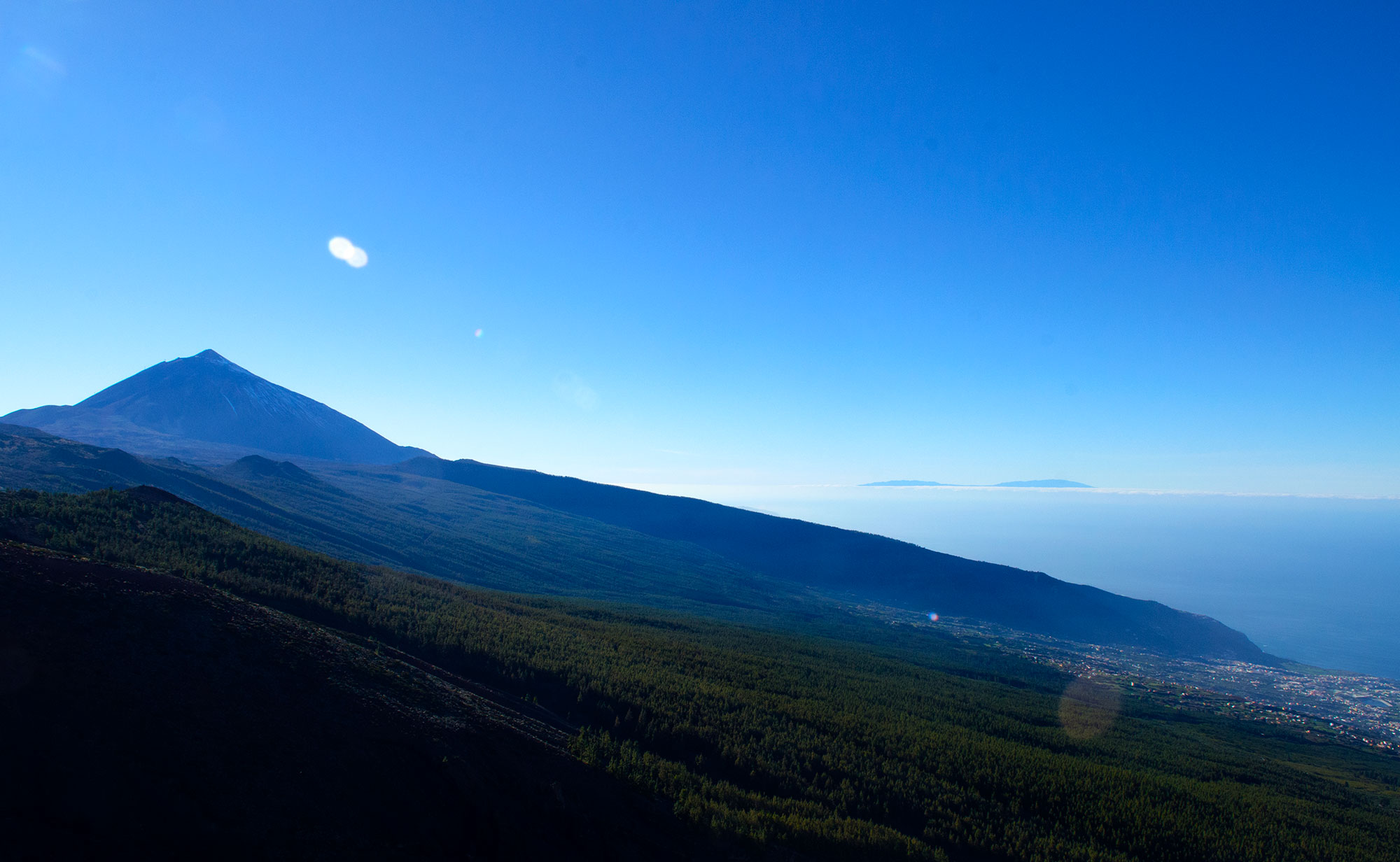 Teide and la orotava valley