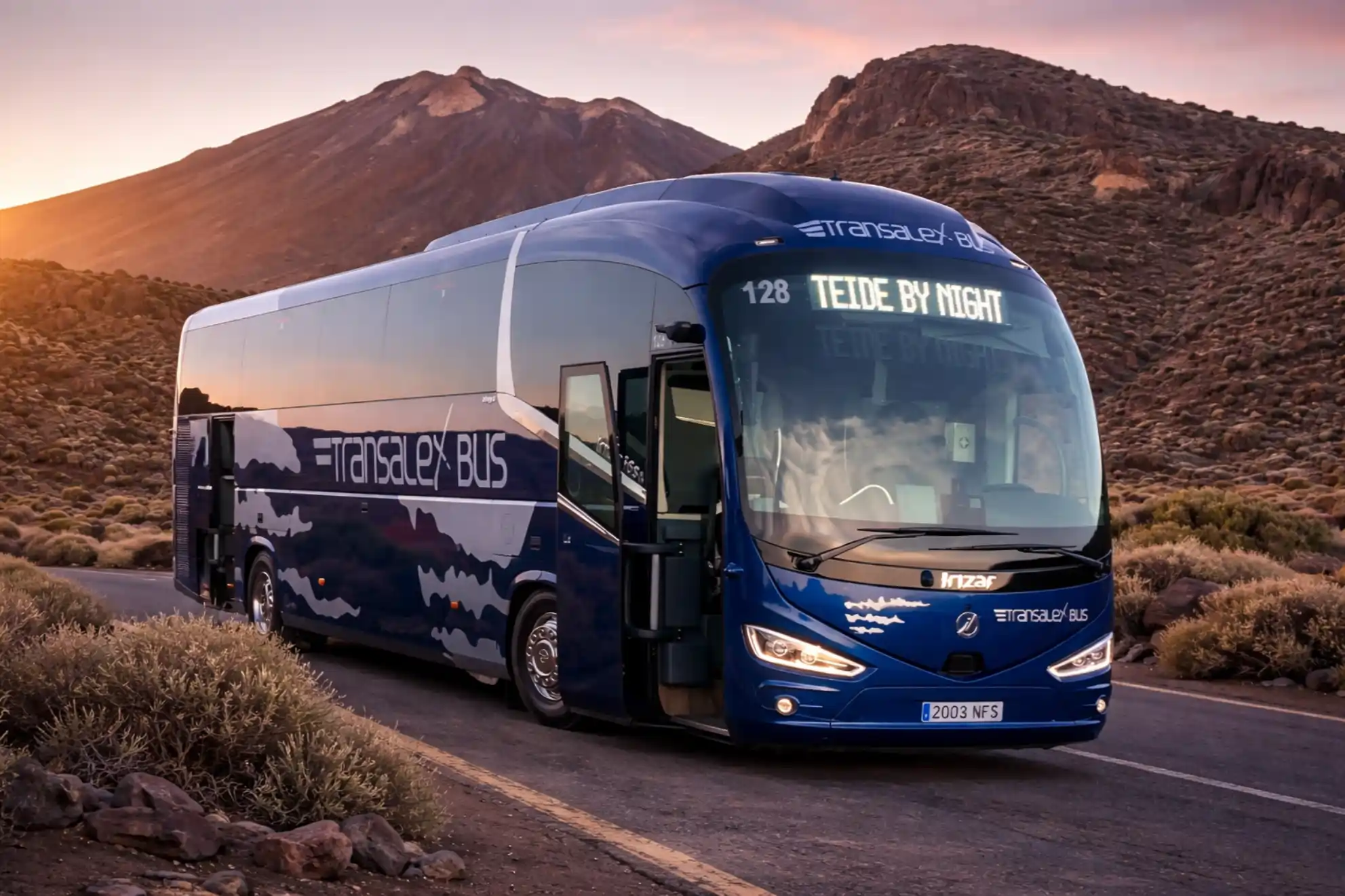 stargazing bus teide by night