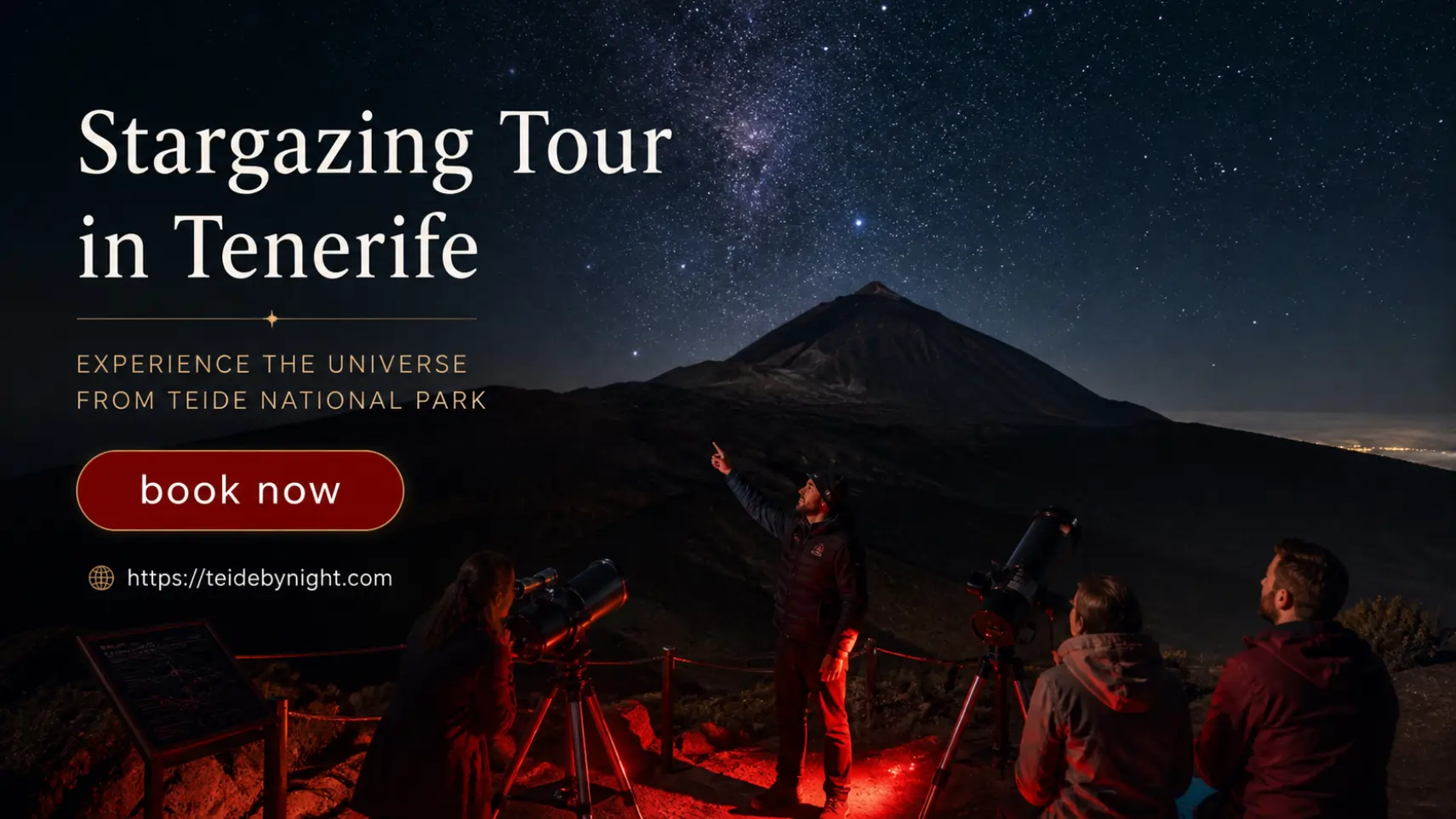CTA Teide by Night stargazing tour