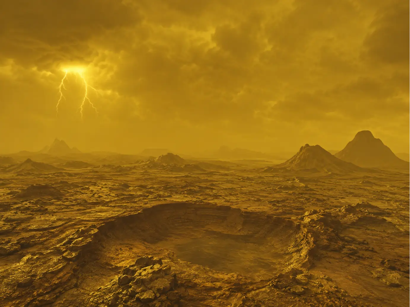 venus surface picture