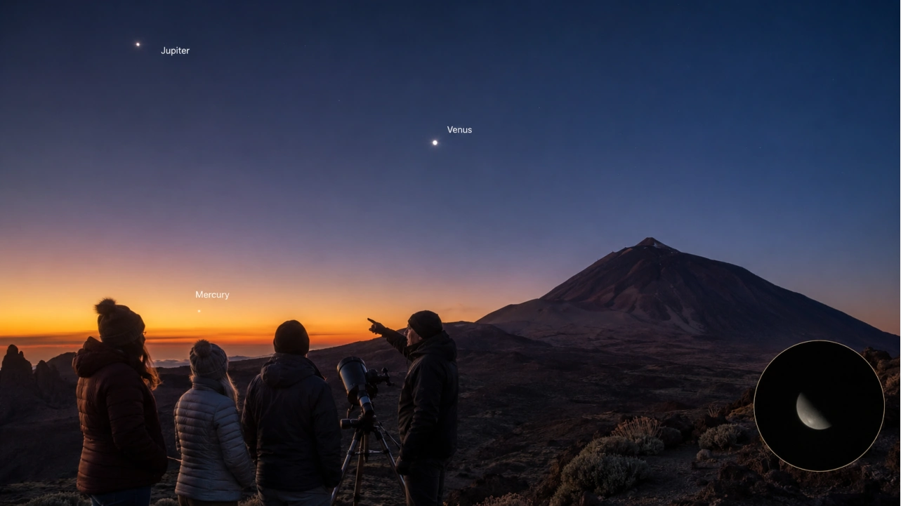 best time to see mercury from tenerife-2