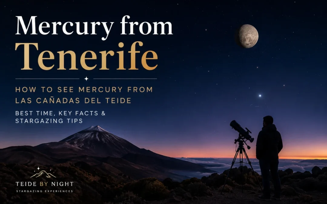 Mercury Planet: How to See Mercury from Tenerife and Las Cañadas del Teide