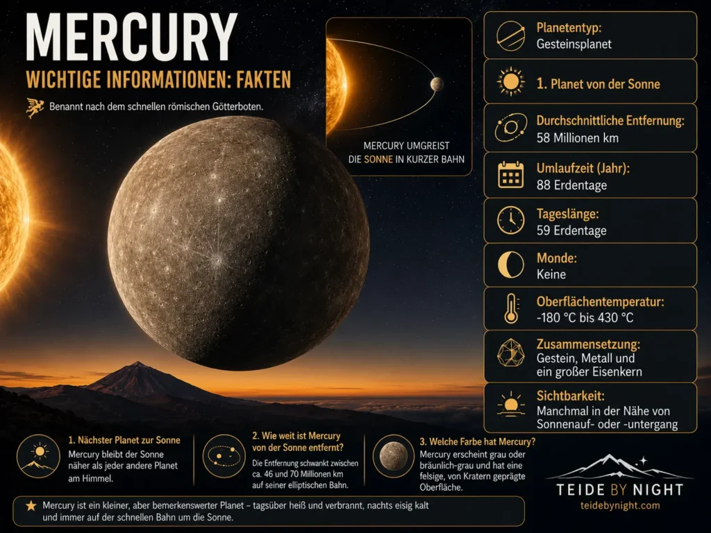 mercury wichtige informationen